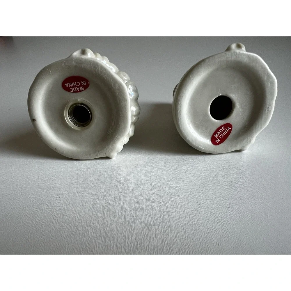 Lighthouse Cove ceramic salt & pepper shakers With lighthouse and sailboat #117